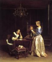 Borch, Gerard Ter - Woman Reading A Letter